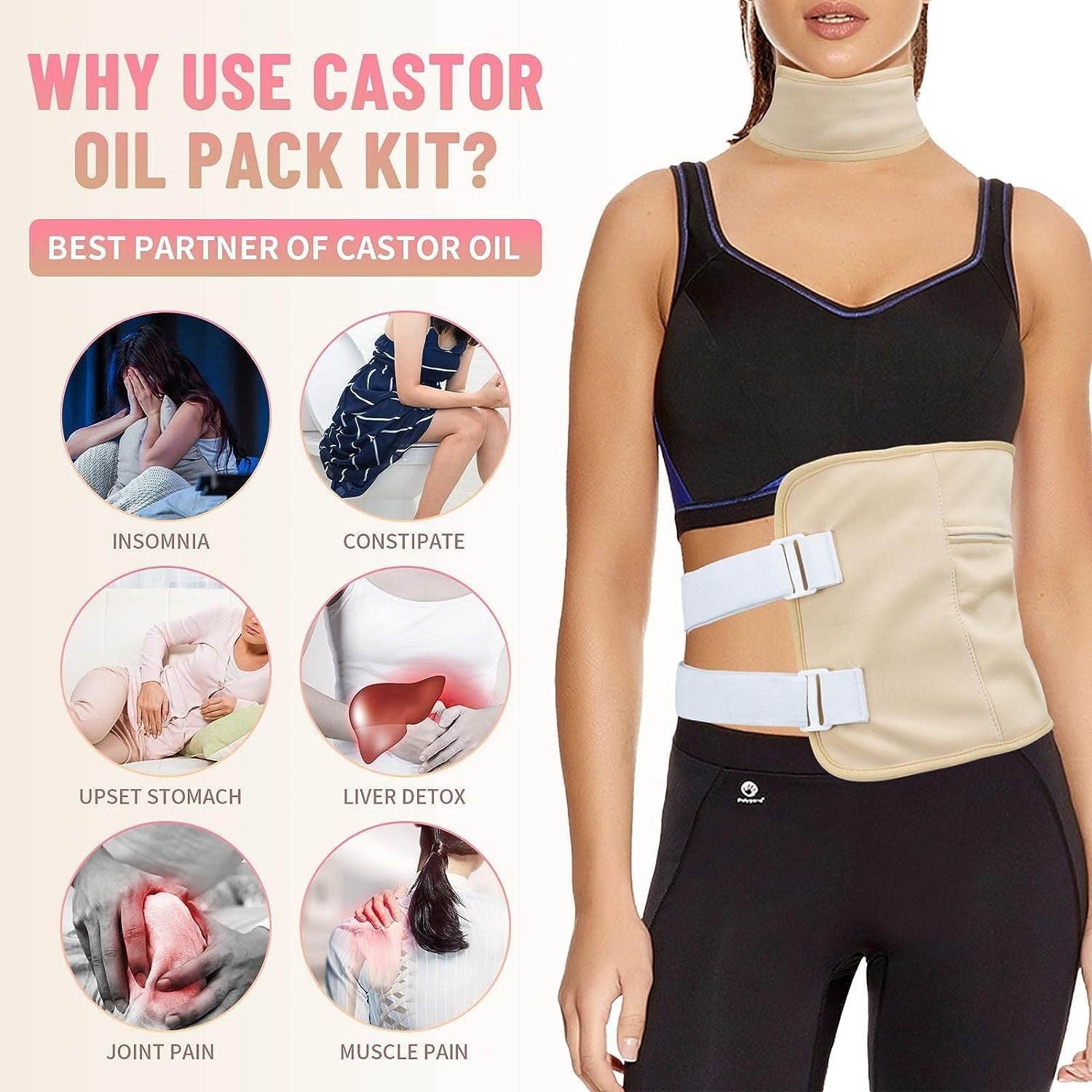 Castor oil bag