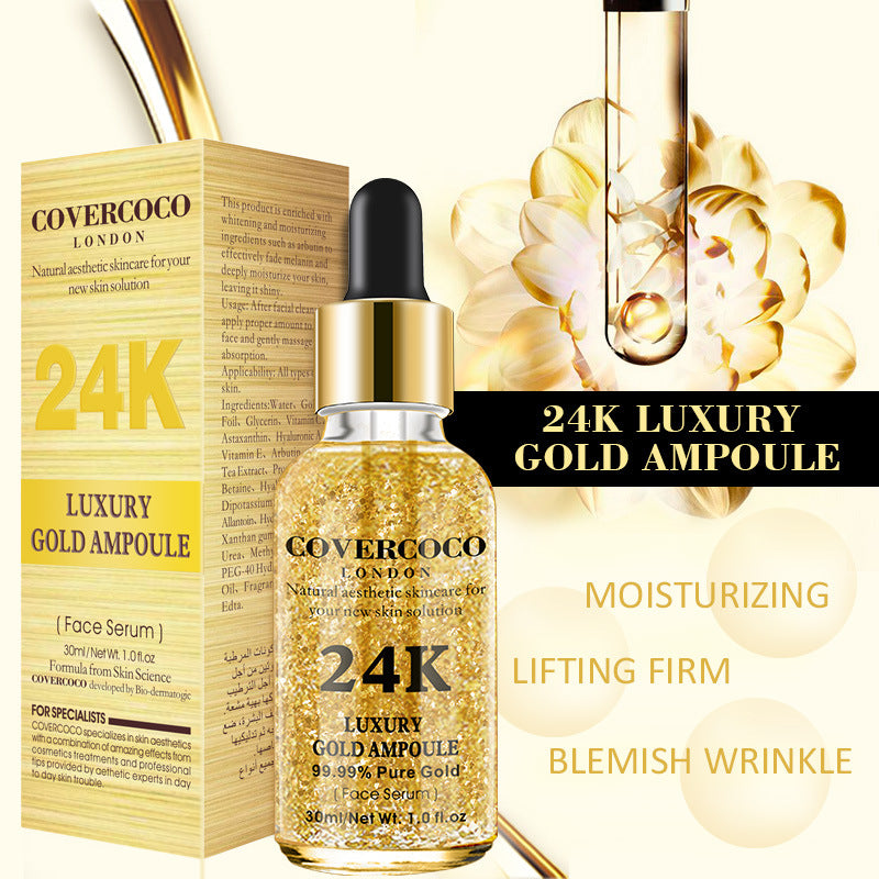 24K Serum - Moisturizing Skin 30ml Essence Facial Serum