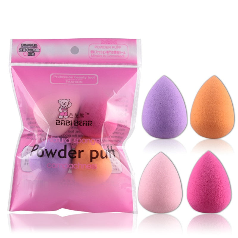 4Pcs/set Mini Soft Makeup Sponge